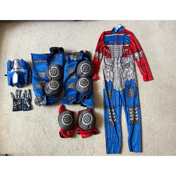 Disguise Optimus Prime Converting Transformers Halloween Costume Child Med 8-10 - Picture 9 of 9